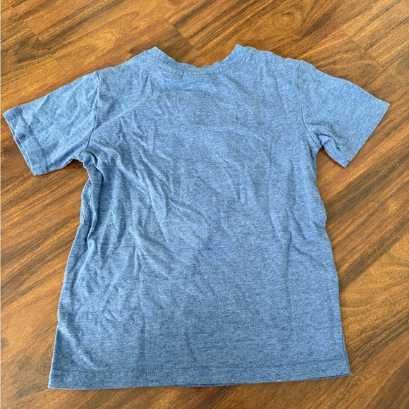 Toddler Boys Classic Superman Logo Blue Short Sleeve Tee Shirt T-Shirt Small 5/6 - Picture 2 of 3